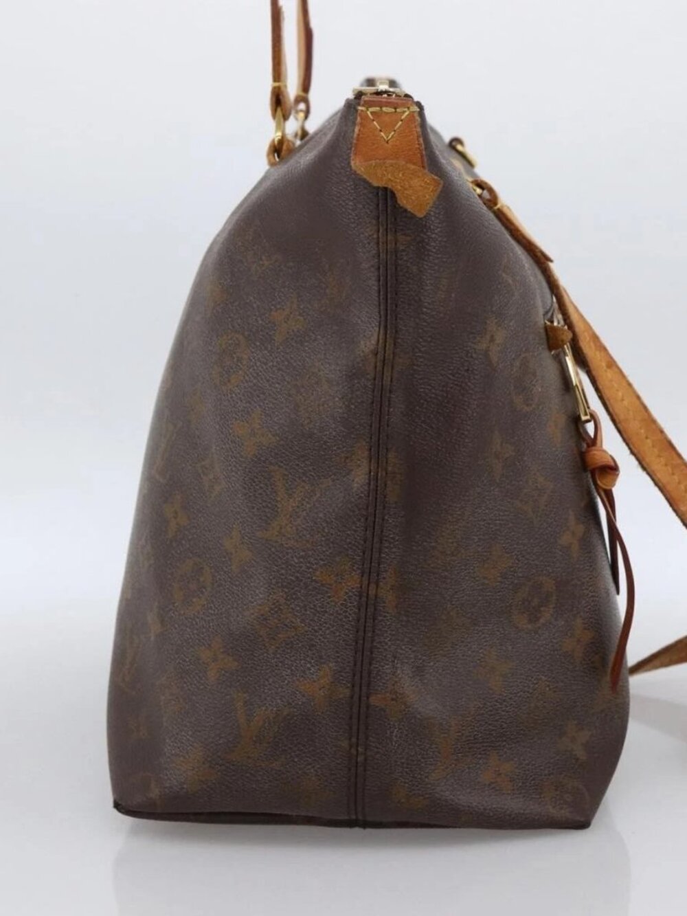 LOUIS VUITTON Monogram Jena MM Tote Bag M42267 LV Auth 173450 - Picture 3 of 16